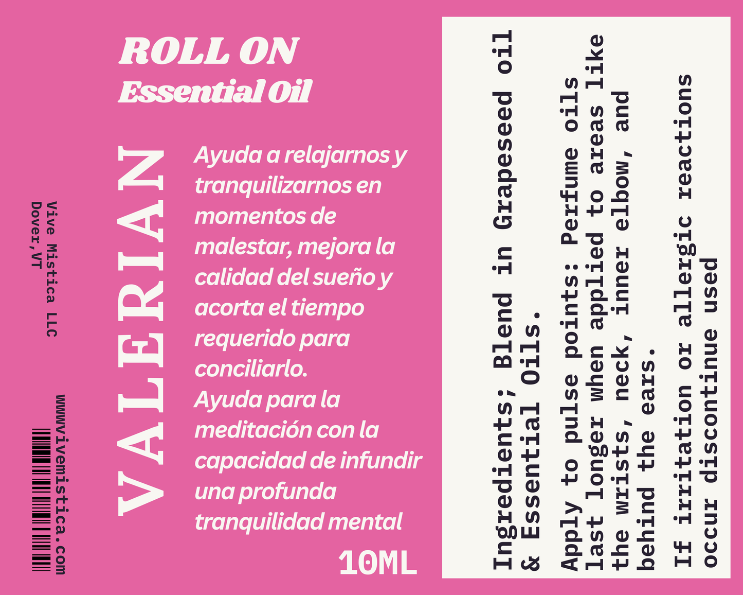 Valerian Essential Oil Roll On