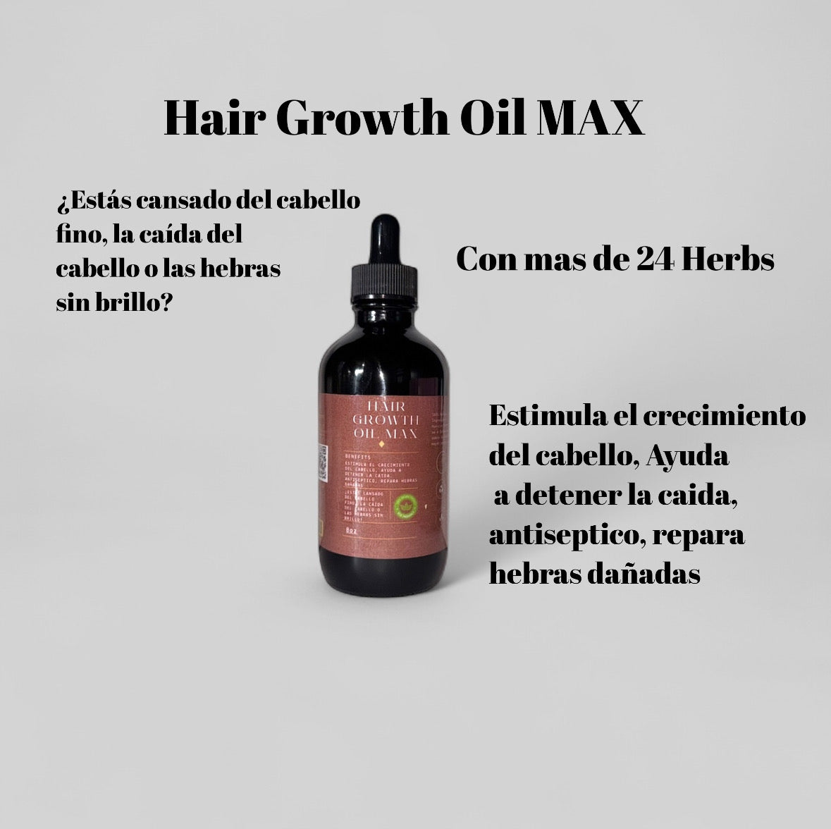 Hair Growth Oil MAX 8oz