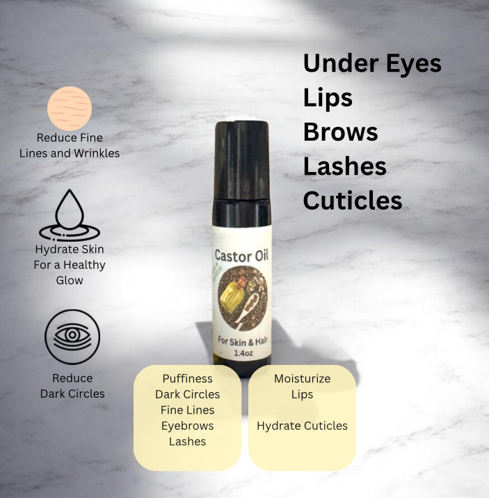Pure Castor Oil Roll On