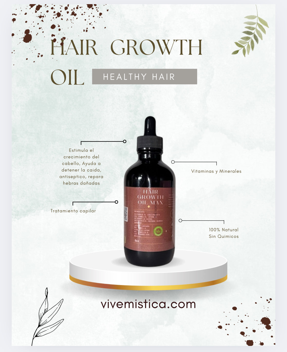 Hair Growth Oil MAX 8oz