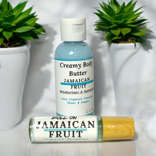 DUO JAMAICAN FRUIT *Body Butter & Roll On Perfume*