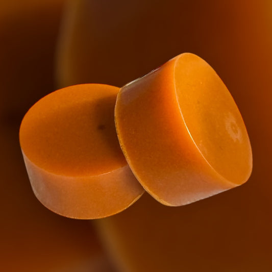 Grapefruit and Pumpkin Round Soap 45g