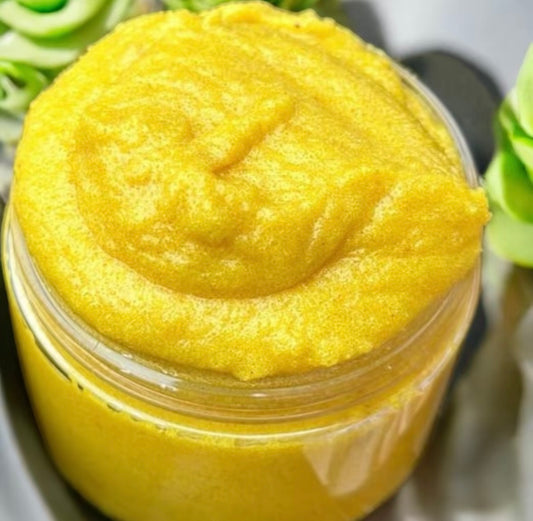 Turmeric Brightening Creamy Scrub 3oz, 6oz or 12oz