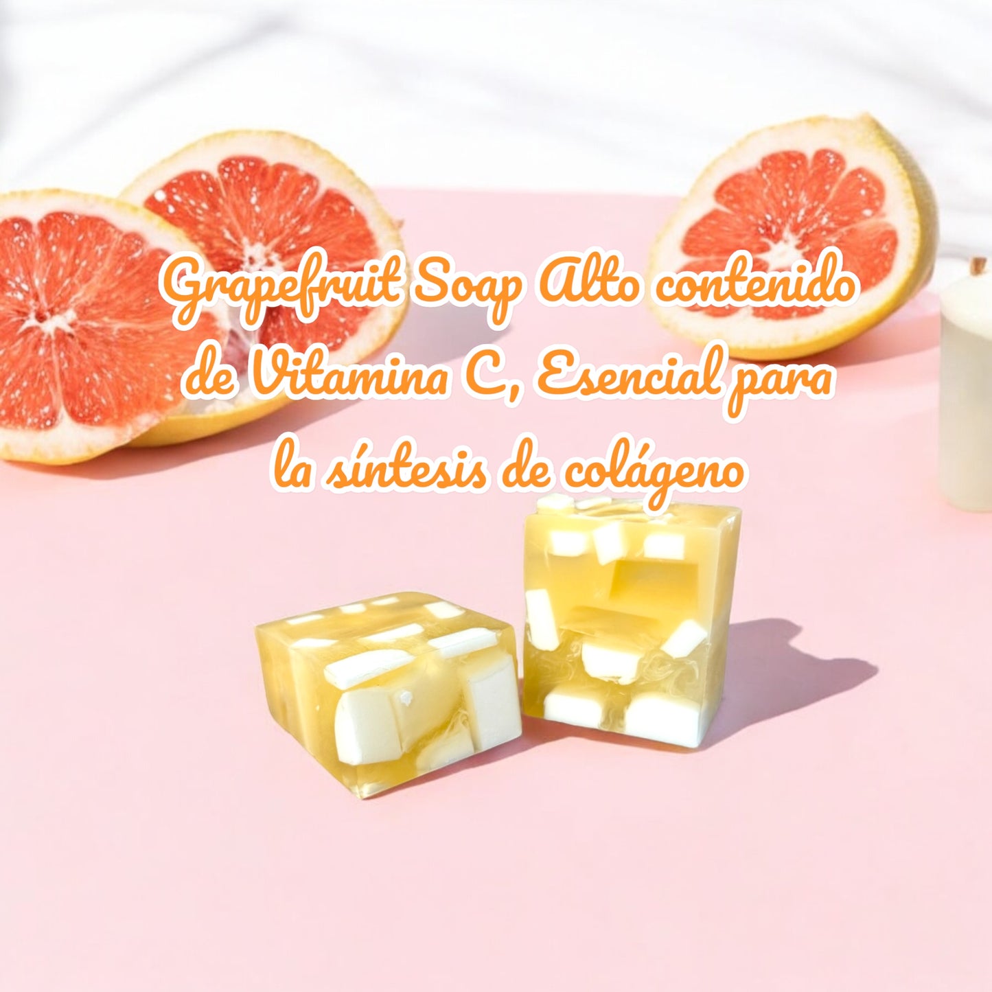 Vitamina C, Esencial para la síntesis de colágeno Grapefruit Soap