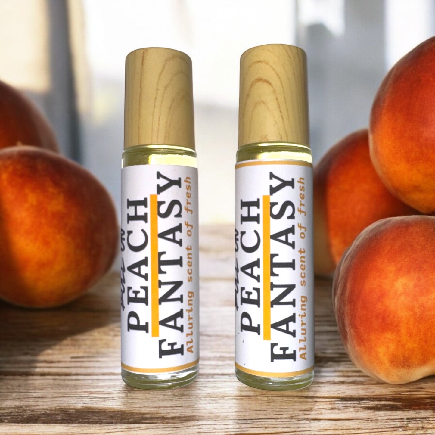 Peach Fantasy Perfume Roll On {Alluring fresh juicy summer peaches}