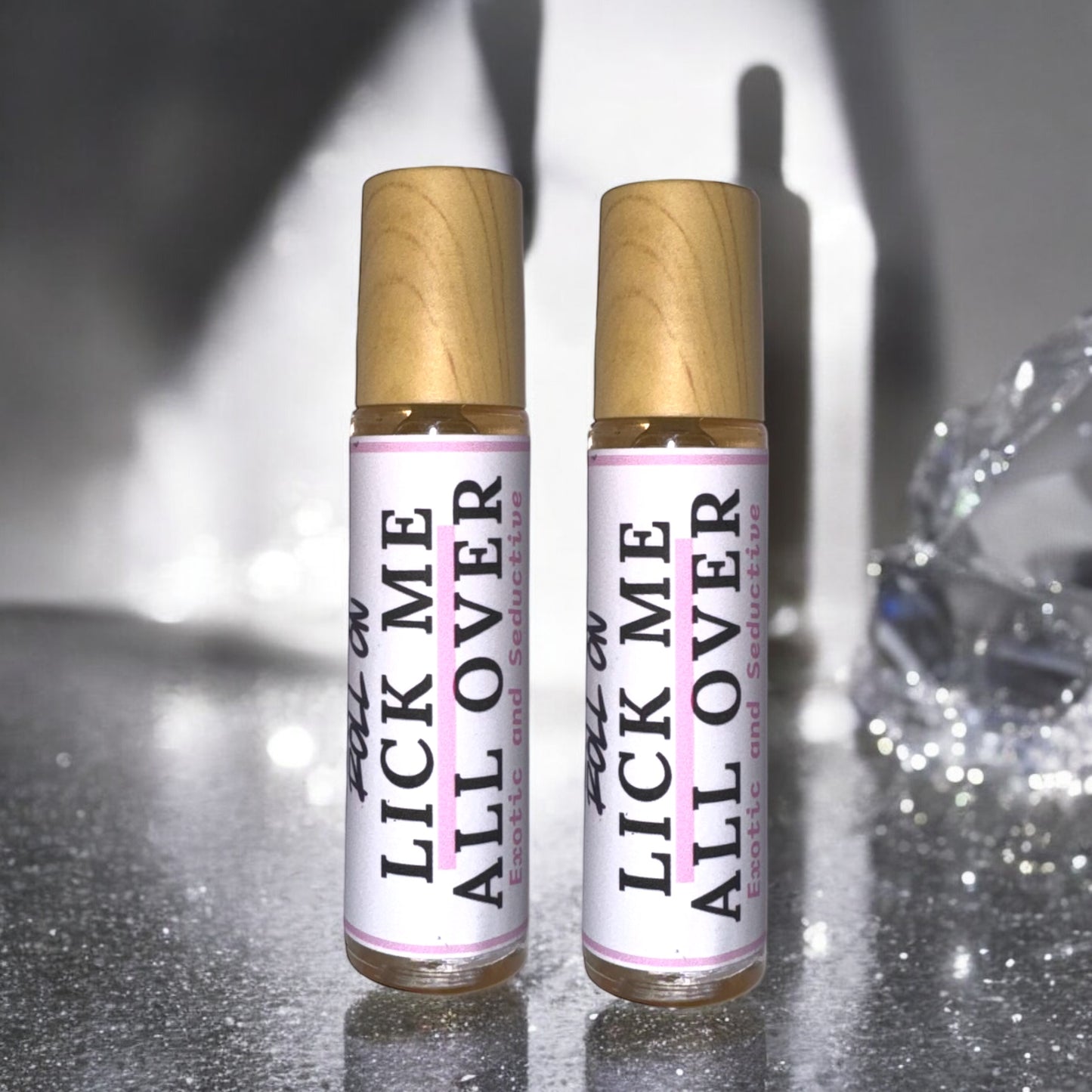 Perfume Roll On Lick Me All Over {Perfect exotic blends of Raspberry, Melon, Citrus with a slight floral note.}