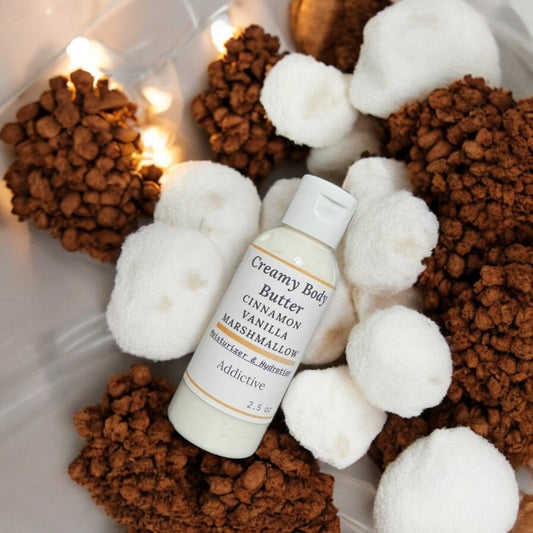 Mini Body Cream Cinnamon, Vanilla & Marshmallow