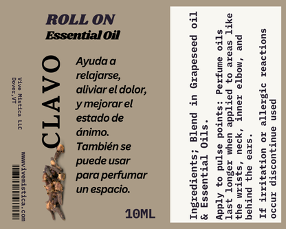 Clavo Essential Oil Roll On