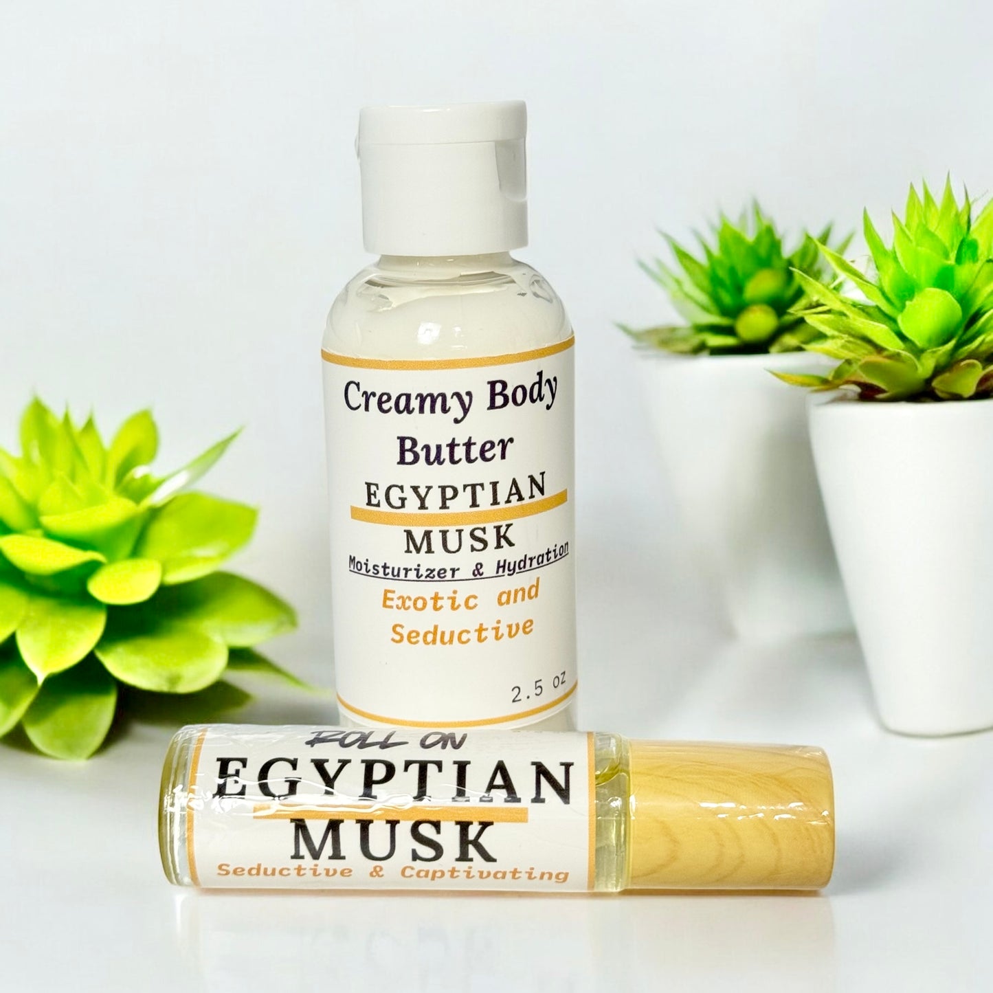 DUO EGYPTIAN MUSK *Body Butter & Roll On Perfume*