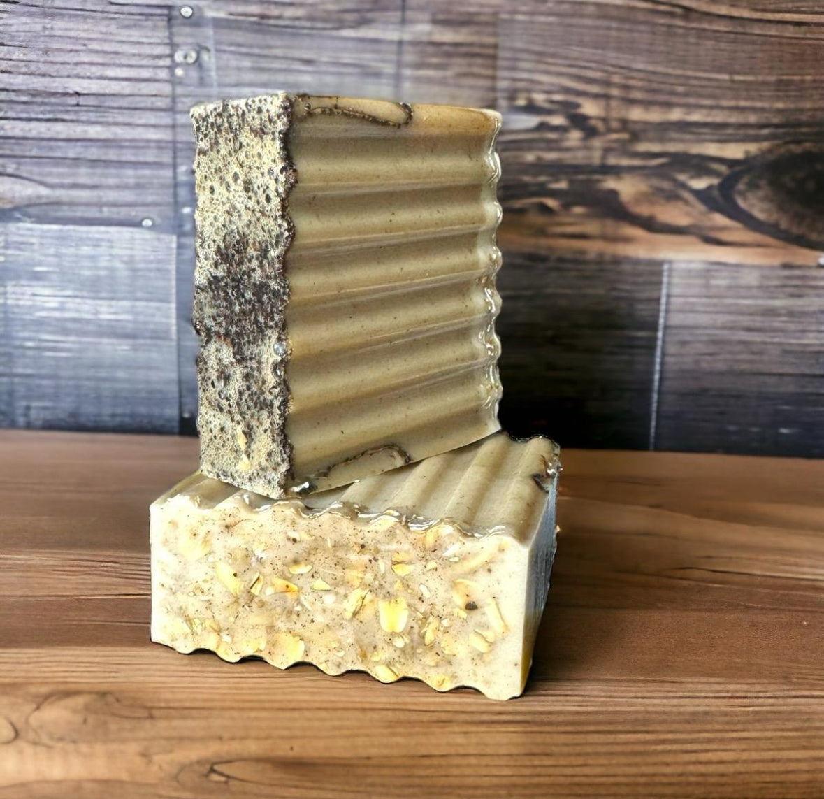 Coffee +Oats + Honey+ Vanilla soap