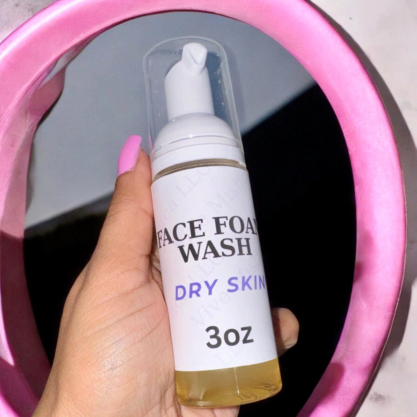 Face Foam Wash 3oz Dry Skin