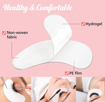 5 pieces Natural Hydrogel Eye Gel Pads - Collagen and Aloe Vera Patches for Under Eyes