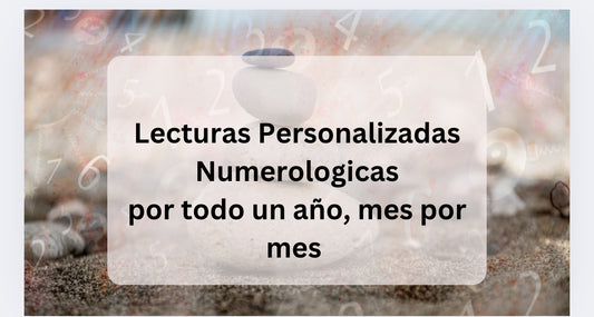 Lectura  Personalizada Numerologica Anual Mes por mes