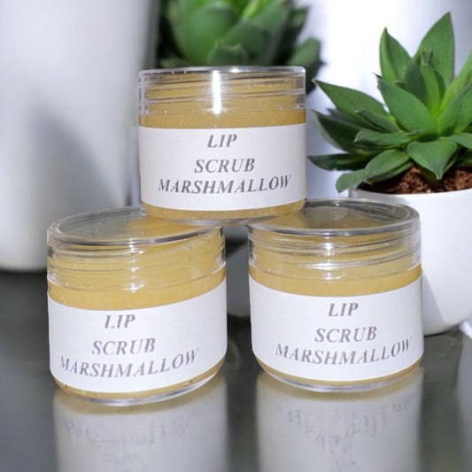 Honey Lip Scrub Marshmallow Taste {Edible} 20g