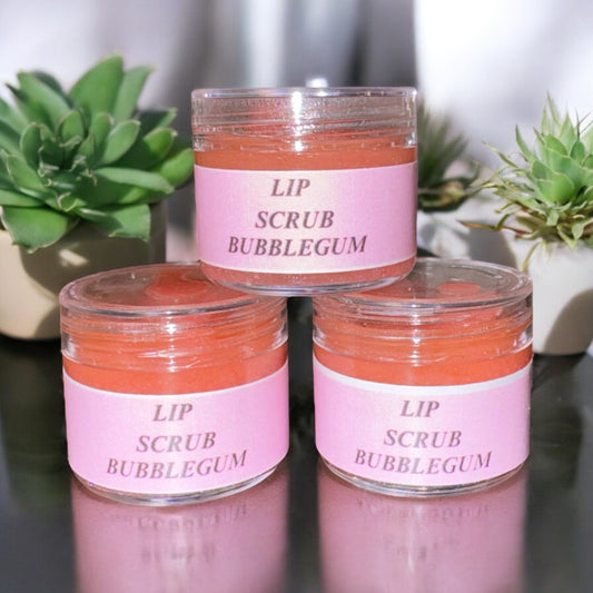 Honey Lip Scrub Bubblegum taste {Edible} 20g