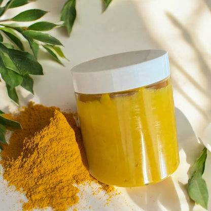 Turmeric Brightening Creamy Scrub 3oz, 6oz or 12oz