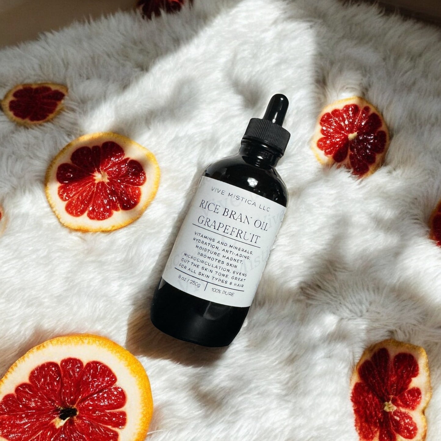 8oz {Rice & Grapefruit Face & Body oil}