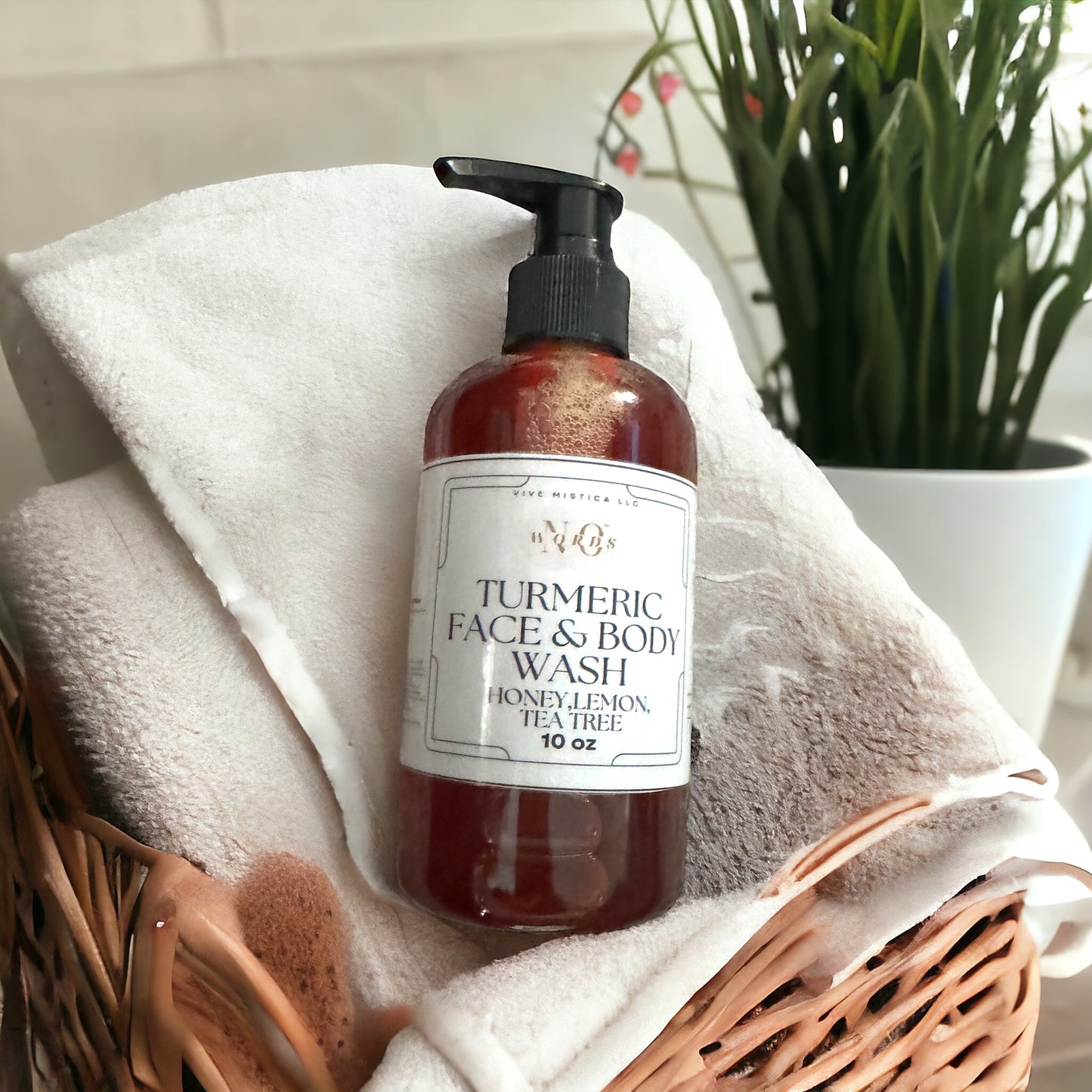 Turmeric Face & Body wash 10oz