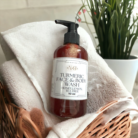 Turmeric Face & Body wash 10oz