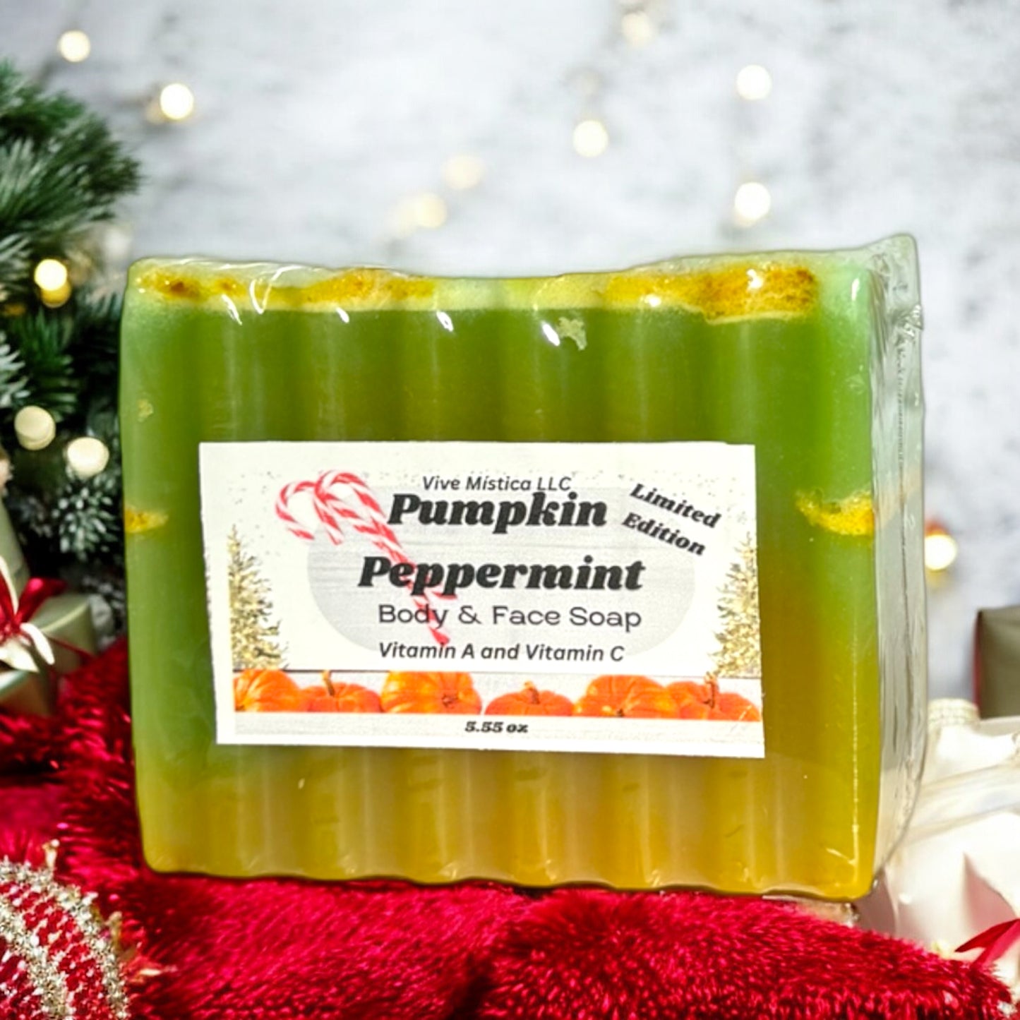 Pumpkin & Peppermint Soap